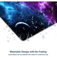 thumbnail image 5 of Galaxy Universe Mouse Pad Non-Slip Rubber Base Gaming Cool MousePads for Computers Laptop Office, 9.5"x7.9"x0.12" Inch(240mm x 200mm x 3mm), 5 of 6