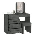 thumbnail image 3 of Bedroom Dressers Makeup Dressing Table Roxx, Bedroom, Smokey Oak,Chests For Bedroom, 3 of 5