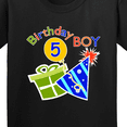 thumbnail image 4 of Inktastic Birthday Boy 5th Birthday Youth T-Shirt, 4 of 5