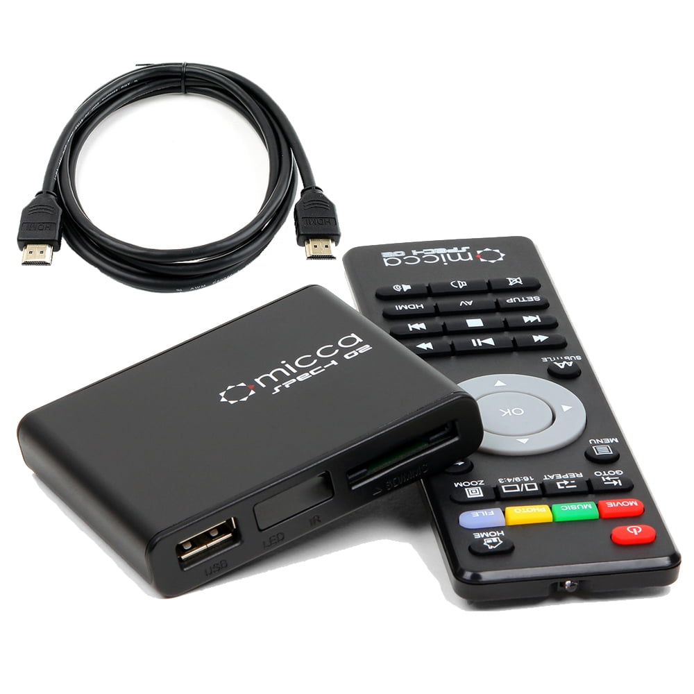 micca speck g2 portable compact digital media player 1080p fullhd w