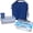 Navy Blue, variant on Titan by Arctic Zone Expandable Lunch Box – Insulated, Crush-Resistant Cooler with 2 Ice Walls & Leak-Proof Lining – Meal Prep Bag with Strap & Container for Work & Travel | Black