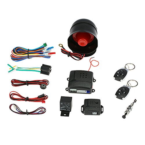KKmoon Universal Car Vehicle Security System Burglar Alarm Protection