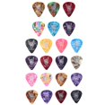 thumbnail image 4 of Guitar Picks Holder Case Bag Organizer Box Include 22 Guitar Picks Guitar Plectrums Storage Pouch for /Ukulele, 4 of 8