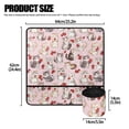 thumbnail image 5 of HELLHERO Storage Bag Sewing Machine Mat Easy to Clean Sewing Accessories for Mom Wife Present Travelling and Sewing Classes, Christmas Cat, 5 of 5