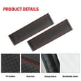 thumbnail image 3 of almohadillas para orejas para cinturón de seguridad, fundas de piel para cinturón de seguridad, más comodidad,2 unidades, 3 of 5