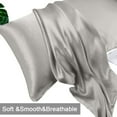 thumbnail image 3 of 100% Mulberry Silk Pillowcase for Hair and Skin,, 3 of 4