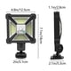 thumbnail image 3 of Luces LED solares para exteriores, con sensor de movimiento, IP65, 3 modos de seguridad para pared, para cercas, jardines, patios y puertas delanteras, con control remoto., 3 of 8