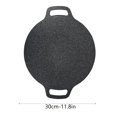 thumbnail image 3 of Electric Multi-Griddle Pan, Non-Stick Iron BBQ Grill Pan, Cooking, Fast-Heating No Burning, Home Outdoor Grilling With Handle, 3 of 3