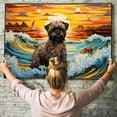thumbnail image 6 of Thuan Brussels Griffon Dog Art Print Canvas, Dog Canvas Wall Art Painting Decor, Dog Pop Art Home Decor Artwork For Bedroom Living Room Bathroom decor, 6 of 6