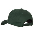 thumbnail image 3 of Fishing Crossed Fishhooks Embroidered Solid Cotton Pro Cap - Dk Green OSFM, 3 of 5