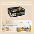thumbnail image 7 of KUIFORTI Flower Print Lunch Box Large Capacity Lunch Bag Purse Reusable Food Container Ice Packs Purse Insulated Lunch Bag, 7 of 7
