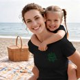 thumbnail image 7 of VBVC Women's Custom Photo and Text Crew Neck T Shirt , Ladies' Personalized Short Sleeve Basic Top , Casual Summer Graphic Tee For Women, Black , S-5XL, 7 of 7