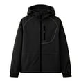 thumbnail image 4 of RXMEKW Womens Spring Jacket, Reflective Striped Skiwear Jacket with Windproof and Water-Repellent Properties, 4 of 9