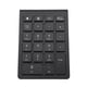 thumbnail image 2 of Teclado numérico inalámbrico Bluetooth Mini Numpad negro de 22 teclas para OS X PC, 2 of 8