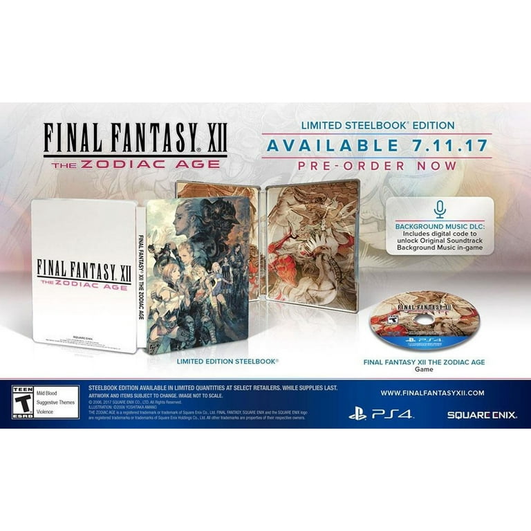 Final Fantasy XII: The Zodiac Age, Square Enix, PlayStation 4, [Physical],  662248918587 