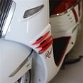 thumbnail image 5 of Phyun 3 Pair Red Plastic Motorcycle Side Winglets Wind Fin Spoiler Trim Air Deflector, 5 of 5