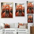 thumbnail image 4 of Designart "Tribes Yoruba African Masquerade I" African Tribes Canvas Print, 4 of 5