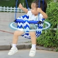 thumbnail image 4 of BESTSKY Premium High Back Full Bucket Toddler Swing Seat Indoor Outdoor Baby Swing for Ceiling,Porch,Doorway,Canvas Baby Swing Outdoor Toddler Swing Seat, 4 of 7