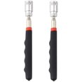 thumbnail image 1 of 2pcs LED Telescoping Magnet Tool Magnetic Pickup Tool LED Light Magnet Pickup nd Magnetic Stick Gadget for Men Birthday Father’s Day Christmas, 1 of 5