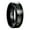 Black & Green, variant on Men's 8mm Black Red Wedding Band Celtic Dragon Tungsten Rings Opal Paper Inlay Step Edges