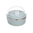 thumbnail image 2 of Boîte à Lunch Ronde pour Aliments 700 ml à 1 Couche, Boîte à Lunch en Acier Inoxydable, Boîte à Lunch, Boîte de Rangement pour Aliments, Boîte à Lunch pour Enfants, Aliments Chauds, 2 of 8