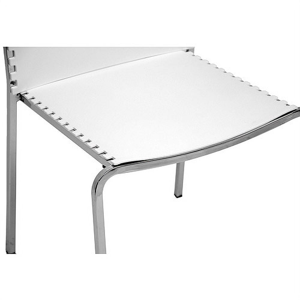 Baxton Studio Gridley Modern Dining Chairs, Set od 2, White