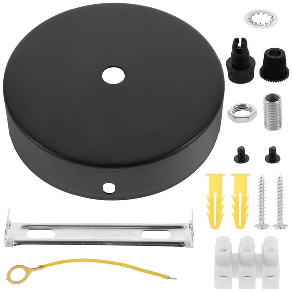 Iron Chandelier Ceiling Cover Lighting Kit Set
