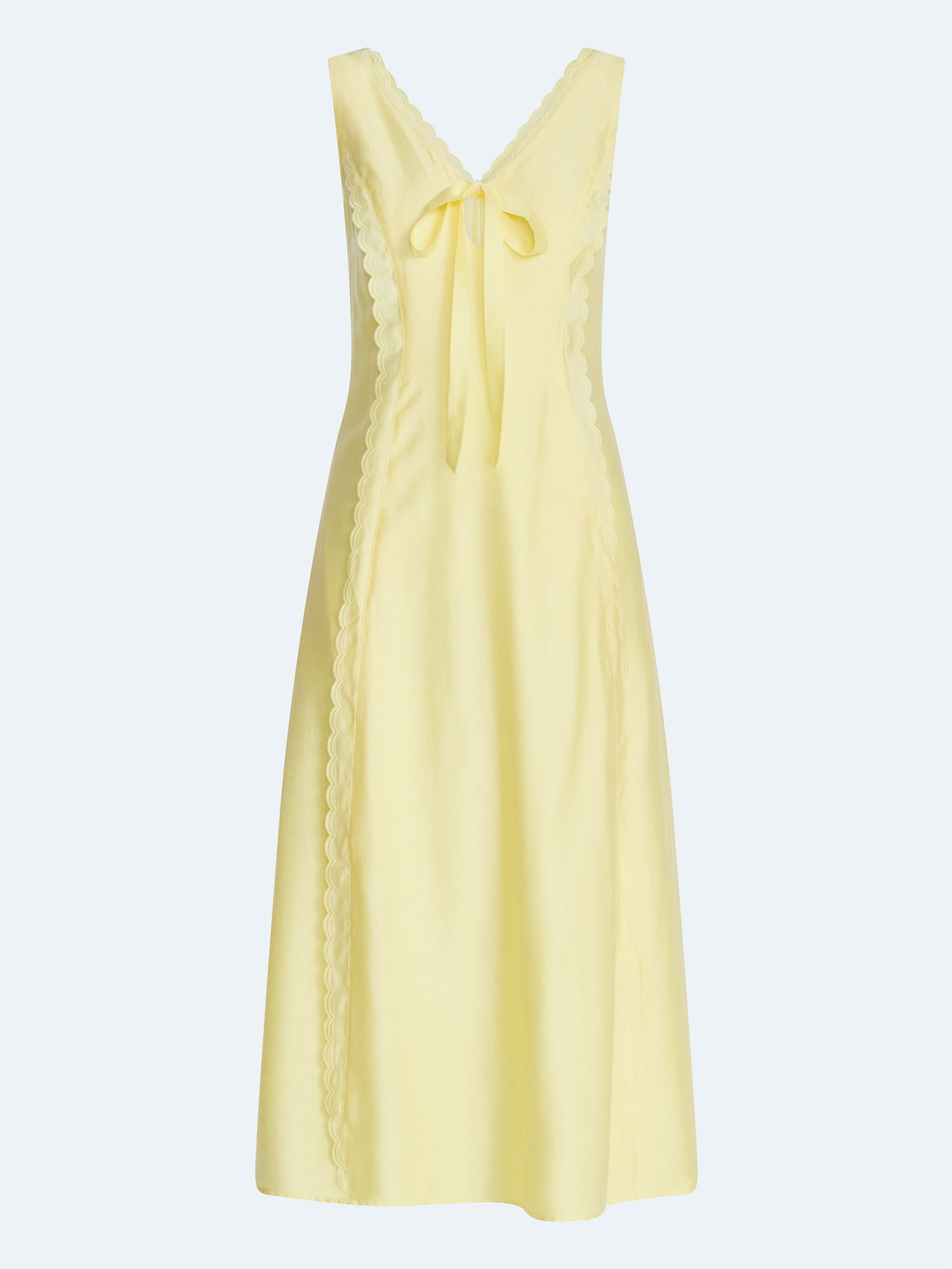Scoop Women's and Women's Plus Maxi Keyhole Dress, Sizes 0-26W