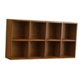 thumbnail image 3 of Floating Cubby Shelf Storage Rack Multi Compartment Wood for Succulents Cosmetics in Kitchen Office, 3 of 9