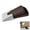 Brown, variant on Plastic Door Stopper Wedge, Interlocking Stackable Door Stop for Heavy Doors,Non-Slip Floor Grippers, 2-Pack
