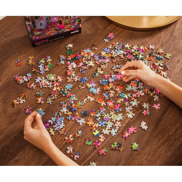Toynk 1000-Piece Daydreams Jigsaw Puzzle, 80s and 90s Pop Culture