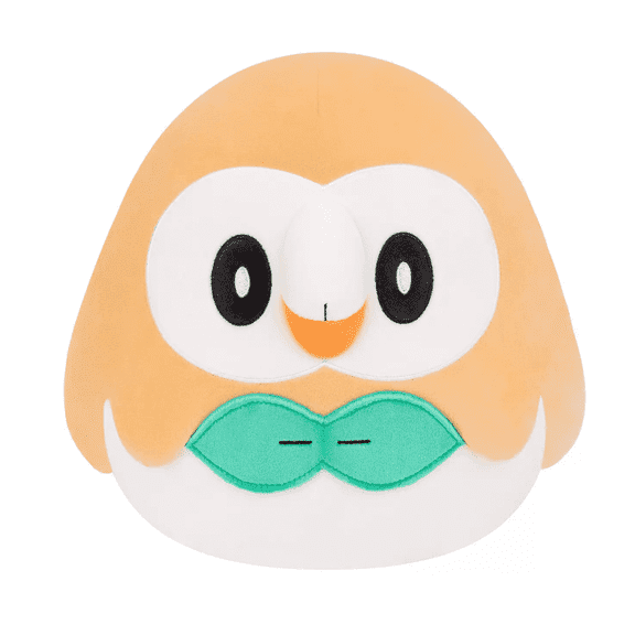 Squishmallows  10" Pokemon Rowlet Plush Stuffed Toy