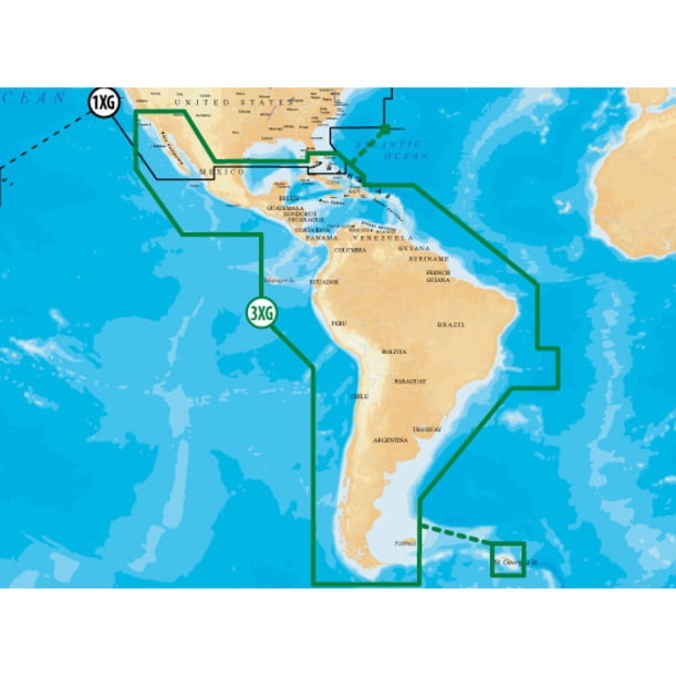 Navionics Gold Map Chip Navionics Gold Central And South America Marine Digital Map - Walmart.com