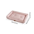 thumbnail image 3 of Deeceymbur Dog Bed Cushion Large Pet Mat Soft Cotton Stuffed Cat Lounger Washable Sofa Pad for Pets Up to 25lb, 3 of 6