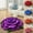 Blue,Pink,Red,Purple,Orange, variant on PPgejGEK 3D Flower Mat Soft Carpet Non Slip Area Rug for Living Room Dining Home Bedroom 23.62 x 23.62 Inches Floral Design Crystal Velvet Material Easy Clean Floor Decor