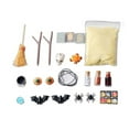 thumbnail image 2 of Konghyp Halloween Dollhouse Decoration Set, Spooky Ornament Toys, Pumpkins, Skulls, Reusable Holiday Accessories for Parties and Celebrations, 2 of 6