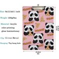thumbnail image 2 of FMSHPON Funny Cute Panda Eat Pizza Clipboard Hardboard Wood Nursing Clip Board and Pull for Standard A4 Letter 13x9 inches, 2 of 5