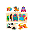 thumbnail image 1 of 20 Rompecabezas Madera Figuras Surtidas Niños Juguete Puzzle Xtellar multicolor, 1 of 3