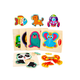 thumbnail image 1 of 20 Rompecabezas Madera Figuras Surtidas Niños Juguete Puzzle Xtellar multicolor, 1 of 3