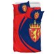 thumbnail image 5 of Bandera de Noruega Escudo de Armas Juego de Cama Círculo Rlt7, 5 of 5