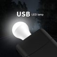 thumbnail image 5 of Lámpara LED enchufable USB, minibombilla LED, luz nocturna, luces pequeñas portátiles para PC y portátil, color blanco, 5 of 5