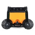 thumbnail image 5 of 26-Inch Twin Walk-Behind Outdoor Hand Push Floor Sweeping Sweeper No Electric US, 5 of 12