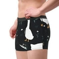 thumbnail image 4 of Kll Fashionable Goose Men'S Cotton Boxer Briefs Underwear-Large, 4 of 9