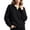 Black-2, variant on DYTTDG Women's Collared V‑Neck Cable Knit Pullover Sweater, Long Sleeve Loose Fit Solid Color Casual Knit Top for Fall Winter Daily Outfits