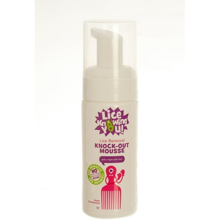Lice Removal Knock-Out Mousse Lice Knowing You 4 oz