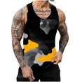 thumbnail image 2 of ALLLIST Big And Tall Men's Tank Tops Sleeveless Summer Pullover Camouflage Casual Undershirts for Men Size S-4XL, 2 of 5