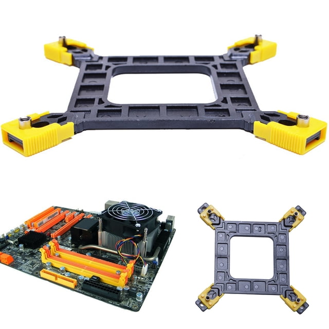 Opolski Desktop Computer CPU Heatsink Backplate Mounting Bracket for Intel G31/G41/945