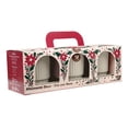 thumbnail image 1 of Set Navideño de 3 Macetas Decorativas con base Altomonte color Marfil, 1 of 4