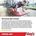 thumbnail image 4 of AIREX Corona Premium Exercise Mat Fitness for Yoga, Physical Therapy, Rehabilitation, Balance & Stability Exercises, Pilates, Aerobics, 4 of 6