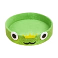 thumbnail image 1 of TISHITA Cat Bed Flannel Cat Scratch Mat Pet Scratching Sleeping Bed Hut Round Bed Summer Green, 1 of 8